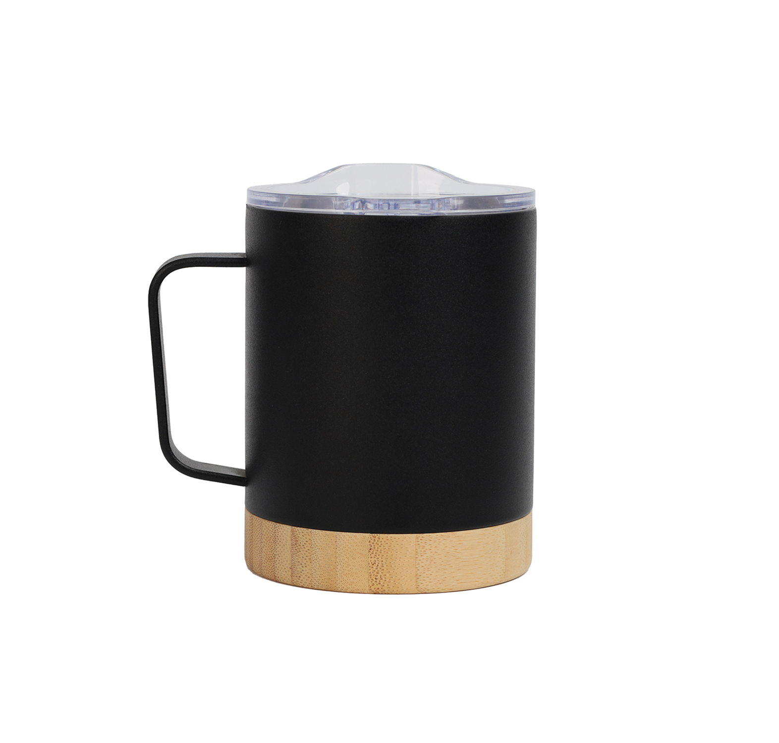 HYDRO - Bamboo Base Stainless Steel Mug